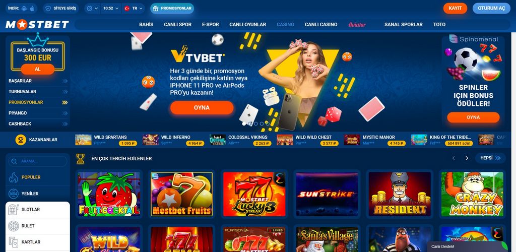 Mostbet App Mobil Versiyası
